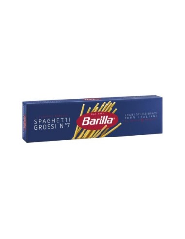 Barilla 7 Spaghetti Grossi - 500 gr - Kostenloser Versand nach Europa und  Grobritannien