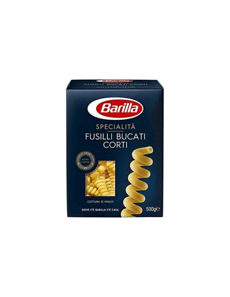 Barilla Fusilli Bucati Corti Specialità - 500 gr - Gratis verzending naar Europa en Groot-Brittannië