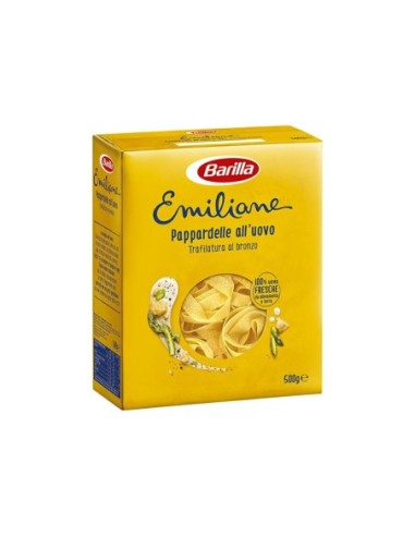 Barilla Emiliane 227 Pappardelle Uovo - 500 gr - Livraison gratuite en EUROPE et au Royaume-Uni