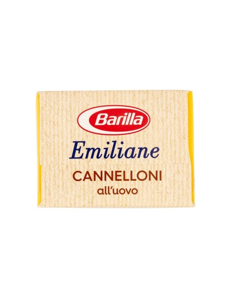Barilla Emiliane Cannelloni Oeuf - 250 gr - Livraison gratuite en EUROPE et au Royaume-Uni