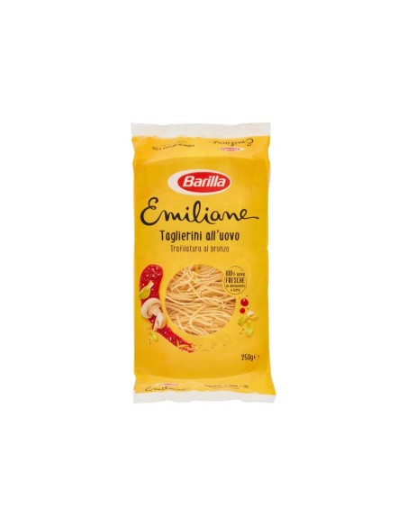 Barilla Emiliane 173 Taglierini Uovo - 250 gr - Livraison gratuite en EUROPE et au Royaume-Uni