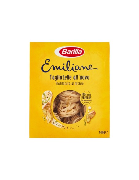 Barilla Emiliane Tagliatelle aux Oeufs - 500 gr - Livraison gratuite en EUROPE et au Royaume-Uni