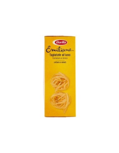 Barilla Emiliane Tagliatelle aux Oeufs - 500 gr - Livraison gratuite en EUROPE et au Royaume-Uni