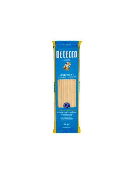 De Cecco 7 Linguine - 500 g - Livraison gratuite en EUROPE et au Royaume-Uni