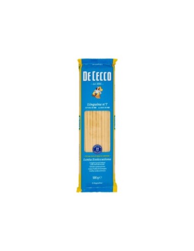 De Cecco 7 Linguine - 500 g - Livraison gratuite en EUROPE et au Royaume-Uni