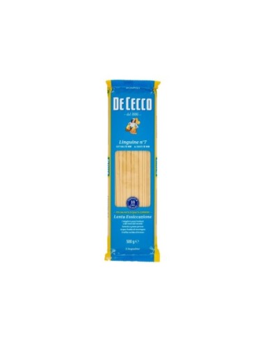 De Cecco 7 Linguine - 500 g - Livraison gratuite en EUROPE et au Royaume-Uni