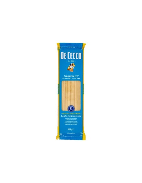 De Cecco 7 Linguine - 500 g - Livraison gratuite en EUROPE et au Royaume-Uni