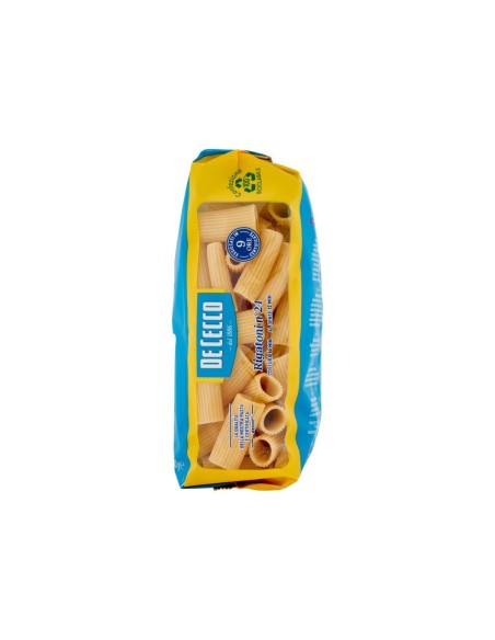 De Cecco 24 Rigatoni - 500 gr - Spedizione gratuita consegnata in EUROPA e UK
