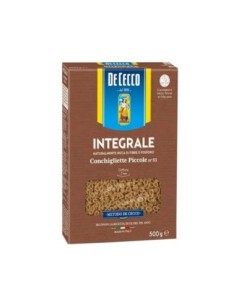 De Cecco 53 Conchigliette Piccole Integrali - 500 gr