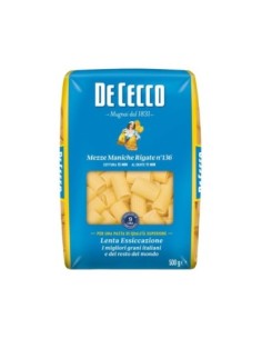 De Cecco 136 Mezze Maniche Rigate - 500 gr