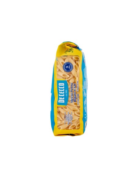 De Cecco 141 Mezze Penne Rigate - 500 gr - Free shipping delivered to EUROPE and UK
