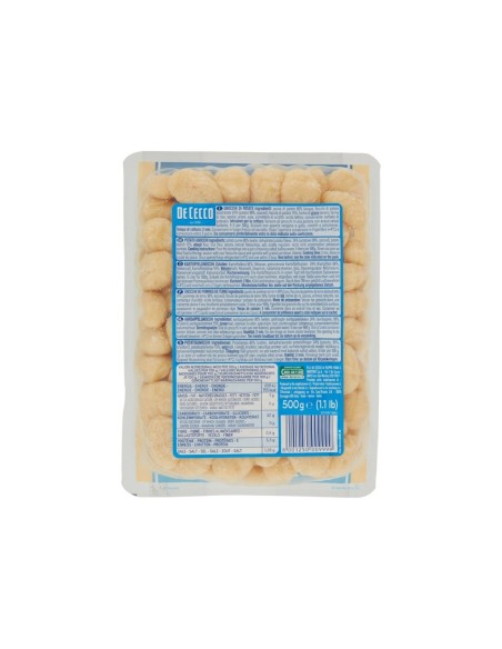 De Cecco Gnocchi di Patate - 500 gr - Spedizione gratuita consegnata in EUROPA e UK