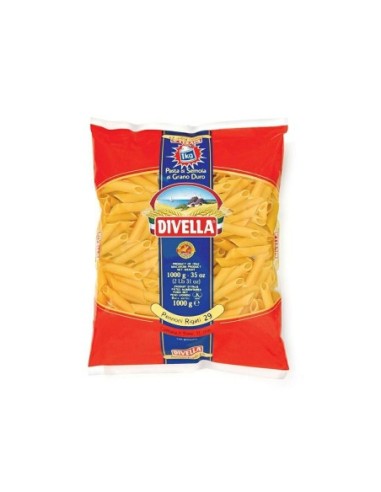 Divella 29 Pennoni Rigati - 500 gr - Free shipping delivered to EUROPE and UK