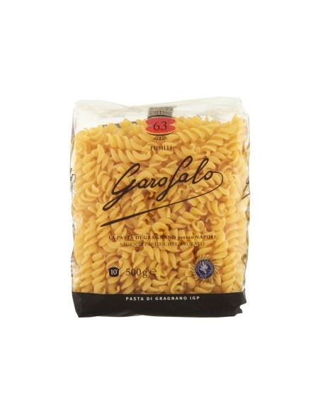 Garofalo 63 Fusilli - 500 gr - Spedizione gratuita consegnata in EUROPA e UK