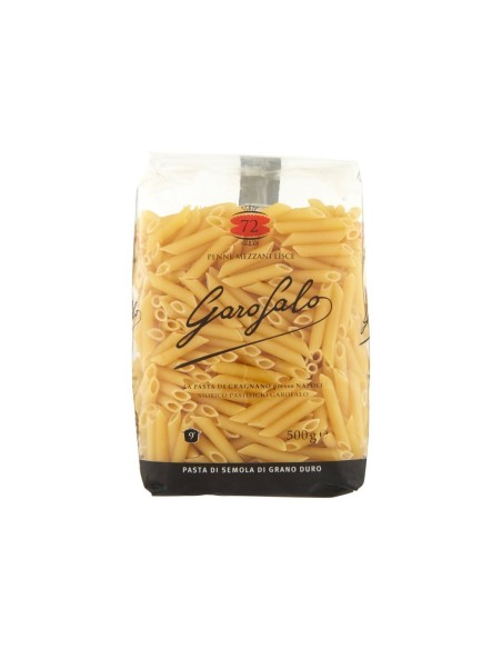 Garofalo 72 Penne Mezzani Lisce - 500 g - Livraison gratuite en EUROPE et au Royaume-Uni