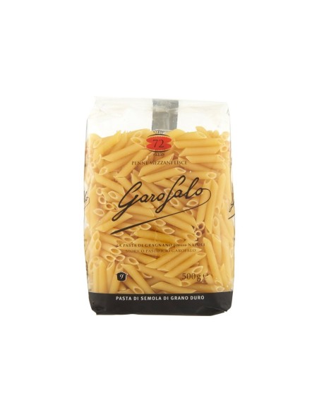 Garofalo 72 Penne Mezzani Lisce - 500 g - Livraison gratuite en EUROPE et au Royaume-Uni