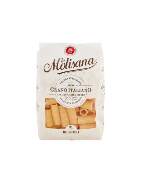 La Molisana 31 Rigatoni - 500 gr - Livraison gratuite en EUROPE et au Royaume-Uni