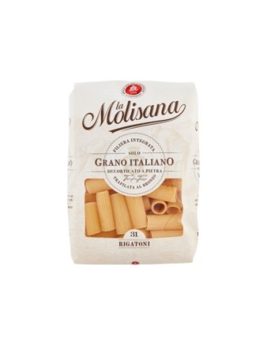 La Molisana 31 Rigatoni - 500 gr - Livraison gratuite en EUROPE et au Royaume-Uni