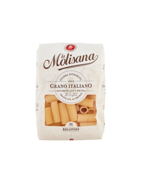 La Molisana 31 Rigatoni - 500 gr - Livraison gratuite en EUROPE et au Royaume-Uni