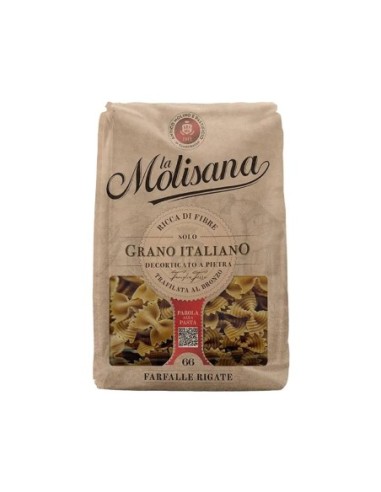Pâtes La Molisana 66 Farfalle Integrali Saveur Traditionnelle Italienne 500gr