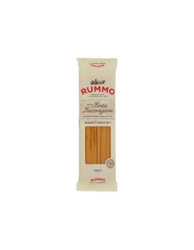 Rummo 5 Spaghetti Grossi - 500 gr - Spedizione gratuita consegnata in EUROPA e UK