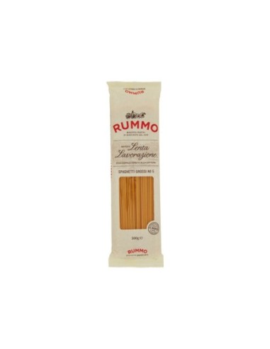 Rummo 5 Spaghetti Grossi - 500 gr - Spedizione gratuita consegnata in EUROPA e UK