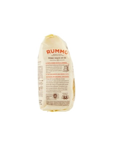 Rummo 66 Penne Rigate - 500 gr - Spedizione gratuita consegnata in EUROPA e UK