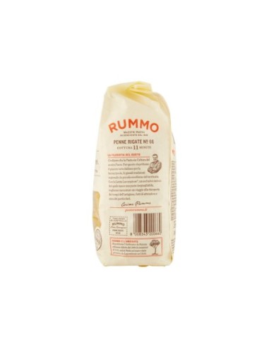 Rummo 66 Penne Rigate - 500 gr - Spedizione gratuita consegnata in EUROPA e UK