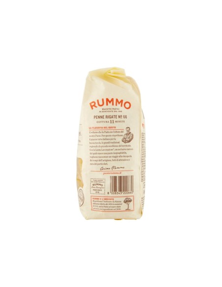 Rummo 66 Penne Rigate - 500 gr - Spedizione gratuita consegnata in EUROPA e UK