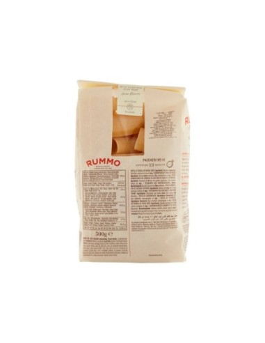 Rummo 111 Paccheri Lisci Specialità - 500 gr - Spedizione gratuita consegnata in EUROPA e UK