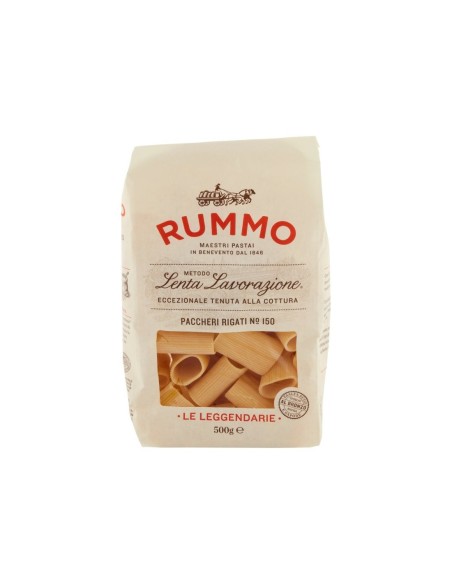 Rummo 150 Paccheri Rigati Specialità - 500 gr - Free shipping delivered to EUROPE and UK