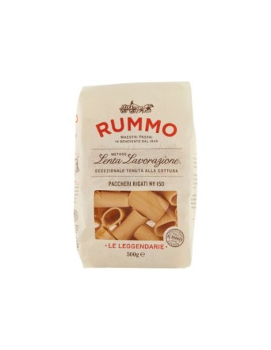 Rummo 150 Paccheri Rigati Specialità - 500 gr - Free shipping delivered to EUROPE and UK