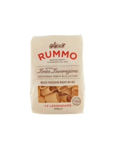 Rummo 152 Mezzi Paccheri Rigati Specialità - 500 gr - Free shipping delivered to EUROPE and UK