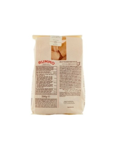 Rummo 152 Mezzi Paccheri Rigati Specialità - 500 gr - Free shipping delivered to EUROPE and UK