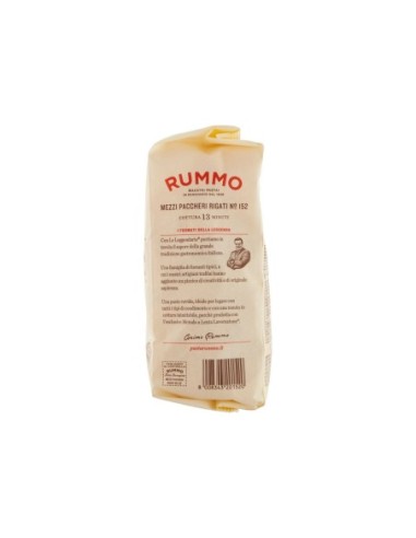 Rummo 152 Mezzi Paccheri Rigati Specialità - 500 gr - Free shipping delivered to EUROPE and UK