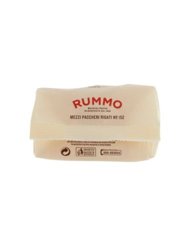 Rummo 152 Mezzi Paccheri Rigati Specialità - 500 gr - Free shipping delivered to EUROPE and UK
