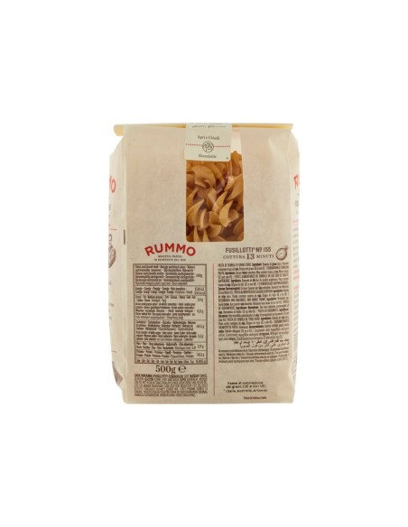 Rummo 155 Fusillotti Specialità - 500 gr - Free shipping delivered to EUROPE and UK