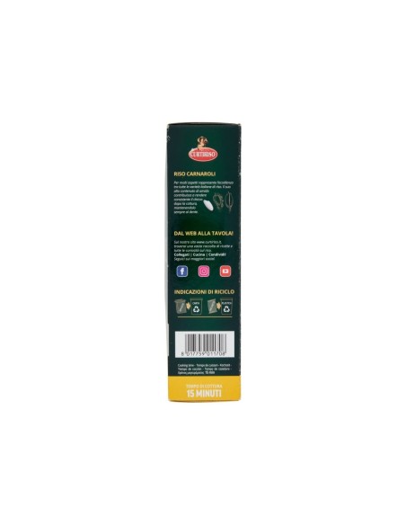 Curtiriso Riz Carnaroli - 1Kg - Livraison gratuite en EUROPE et au Royaume-Uni