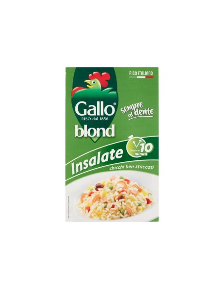 Gallo Rice Blond Salads - 1Kg - Free shipping delivered to EUROPE and UK