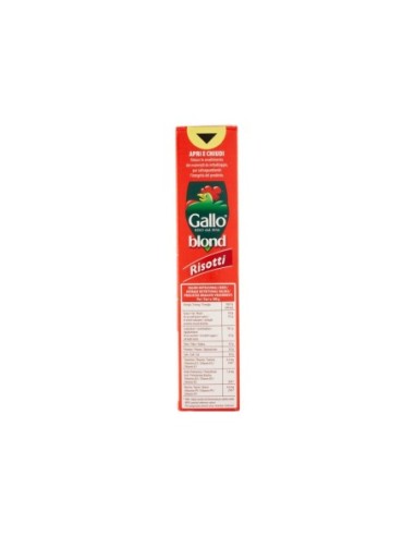 Gallo Rijst Blonde Risotti - 1Kg - Gratis verzending naar Europa en Groot-Brittannië