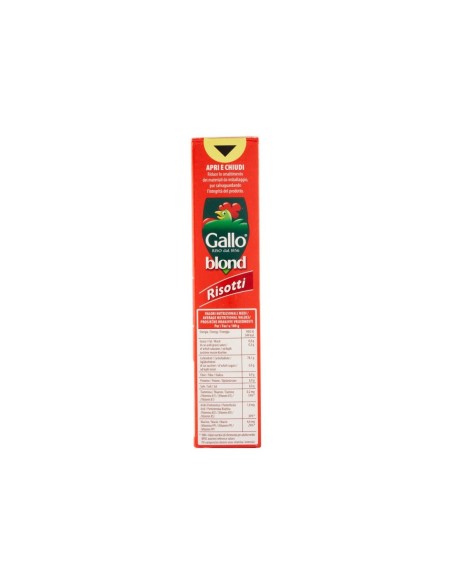 Gallo Rijst Blonde Risotti - 1Kg - Gratis verzending naar Europa en Groot-Brittannië
