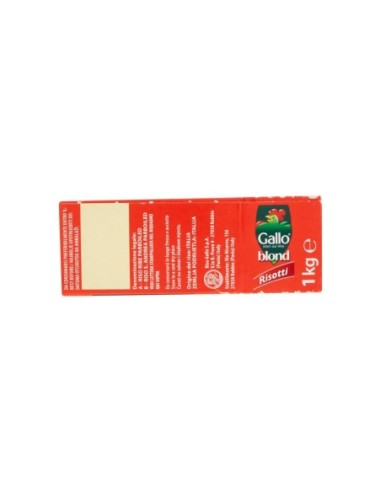 Gallo Rijst Blonde Risotti - 1Kg - Gratis verzending naar Europa en Groot-Brittannië