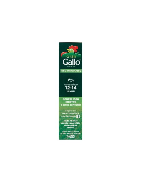 Gallo Riso Originario - 1 Kg - Spedizione gratuita consegnata in EUROPA e UK
