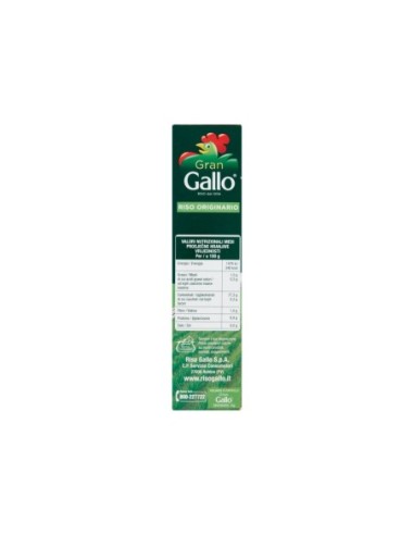 Gallo Riso Originario - 1 Kg - Spedizione gratuita consegnata in EUROPA e UK