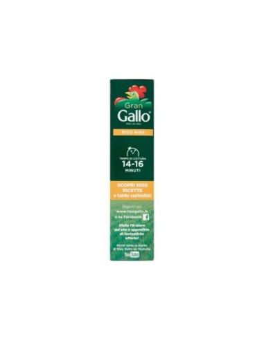 Gallo Riso Ribe - 1Kg - Spedizione gratuita consegnata in EUROPA e UK