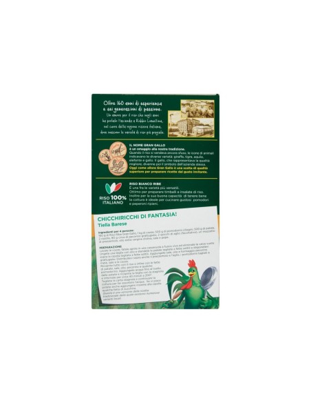 Gallo Riso Ribe - 1Kg - Spedizione gratuita consegnata in EUROPA e UK