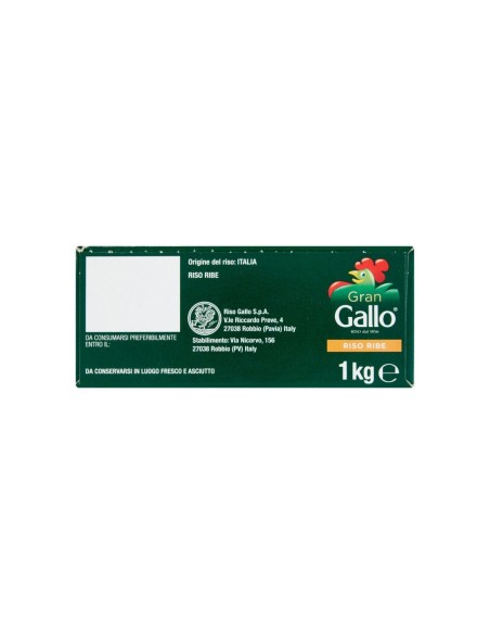Riz Gallo Ribe - 1kg - Livraison gratuite en EUROPE et au Royaume-Uni