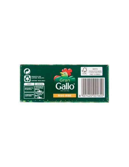 Gallo Rijstribbe - 1Kg - Gratis verzending naar Europa en Groot-Brittannië