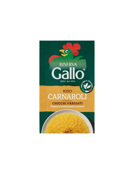 Gallo Riso Carnaroli - 1 Kg - Spedizione gratuita consegnata in EUROPA e UK