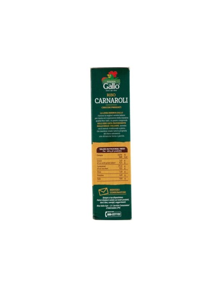 Gallo Riso Carnaroli - 1 Kg - Spedizione gratuita consegnata in EUROPA e UK
